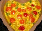 Clafoutis aux tomates cerises et feta