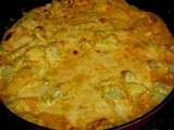 Gratin de chouchou au curry