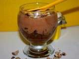 Mousse choco-noisettes