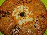 Pain galette a la semoule