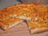 Quiche au poulet roti