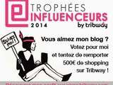 Aidez moi à gagner le trophée influenceur by tribway