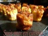 Mini-Cannelés Chorizo & Comté