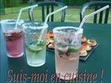 Trilogie de Mojitos : Classique, Fraise & framboise