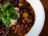 Chili con carne à la citrouille