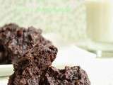 Cookies ultra fondants avocat-chocolat {sans beurre}