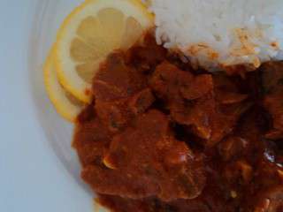 Rogan josh (Curry d'agneau du Cachemire)