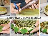 Chessecake menthe chocolat