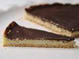 Tarte noix de coco chocolat sans gluten