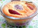 Clafoutis aux Quetsches et à la Vanille