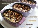 Clafoutis Bananes Chocolat & Noisettes