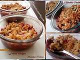 Crumble aux Fruits rouges et Ananas