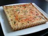 Quiche au crabe