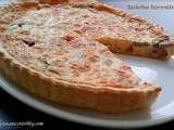 Quiche lorraine (charcuterie,champignons et cheddar)