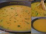 Soupe de carottes au curry