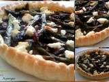 Tarte Aux Champignons,Feta et Asperges