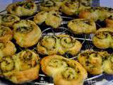 Palmiers festifs pour apéro dinatoire