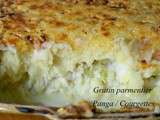 Gratin Parmetier de panga / courgettes