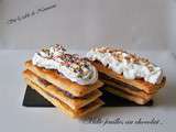 Mille feuilles au chocolat