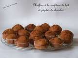 Muffins Confiture de lait et pépites de chocolat