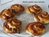 Petits pains aux raisins / Petits pains aux abricots