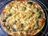 Quiche Saumon / Brocolis aux saveurs de badiane (anis étoilé)