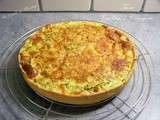 Tarte jambon/courgette