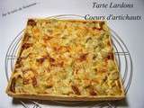 Tarte Lardons Coeurs d'artichauts