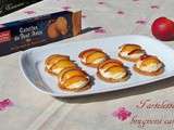 Tartelettes aux brugnons caramélisés