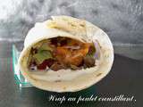 Wrap au poulet croustillant