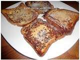 Pain Perdu Grillé (recette light)