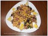 Salade de Pois Chiches au Corned Beef