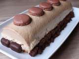 Bûche Magnificat Tendre Choco et poire