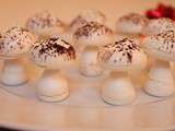 Champignons en meringue