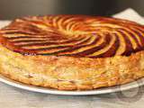 Galette des rois à la noisette et au gianduja