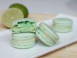 Macaron au citron vert