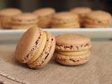 Macarons au café