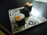 Maki sushi carotte brie de Meaux