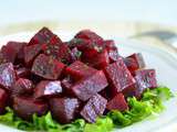 Salade de betterave rouge