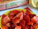 Salade de fraise