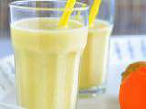 Smoothie pomme verte, poire et orange