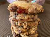 Cookies cerises et chocolat