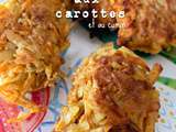 Galettes faciles aux carottes au cumin