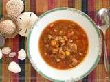 Soupe de poisson ou la plage à la maison