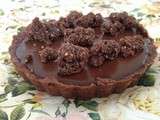 Tarte tout chocolat