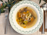 Bouillon à la queue de bœuf et aux légumes d’automne | Recette isolite