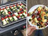 Brochette de légumes et Haloumi | Une recette de la box Efarmz