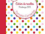 Cahier de recettes Printemps 2015