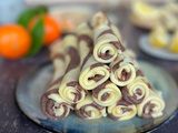 Crêpes bicolores | Tourbillon vanille et chocolat