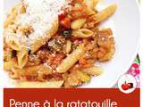 Penne à la ratatouille – recette végétarienne